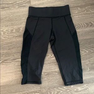 MICHI Cropped Mesh Legging small, NWOT